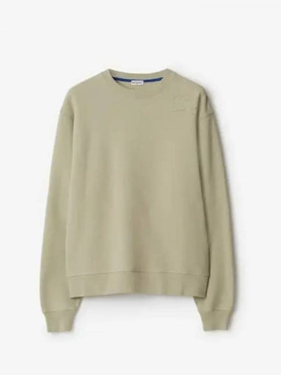 EKD Appliquéd Crew Neck Sweatshirt Lichen - BURBERRY - BALAAN 2