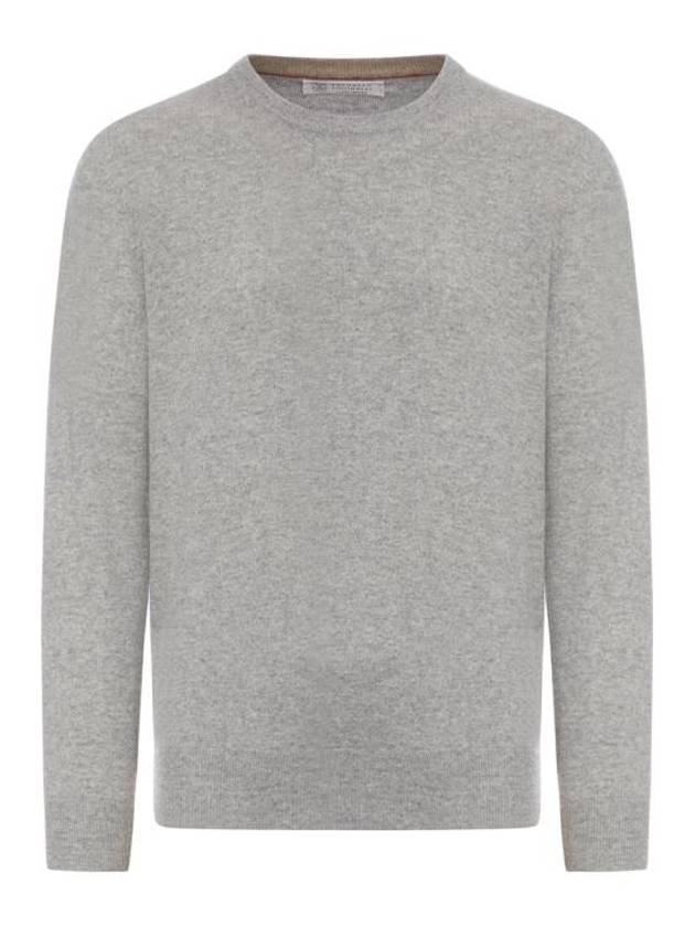 Sweater M2200100CZ621 LIGHT GRAY GRAY - BRUNELLO CUCINELLI - BALAAN 1