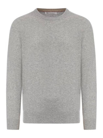 Sweater M2200100CZ621 LIGHT GRAY GRAY - BRUNELLO CUCINELLI - BALAAN 1