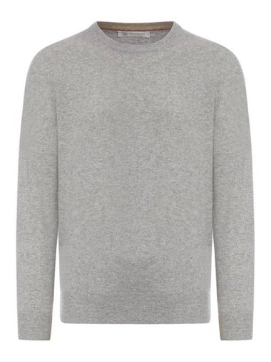 Sweater M2200100CZ621 LIGHT GRAY GRAY - BRUNELLO CUCINELLI - BALAAN 1