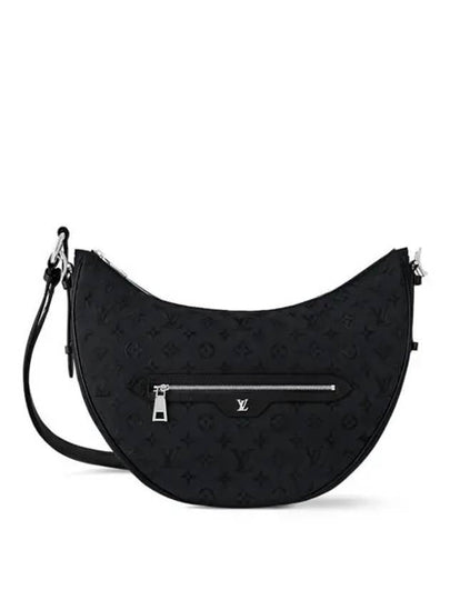 Loop Hobo Pocket Monogram Canvas Shoulder Bag Black - LOUIS VUITTON - BALAAN 2