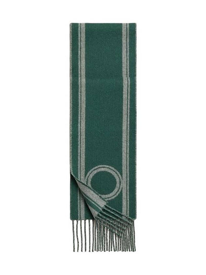 Bufanda Casaque Bande De Repos Muffler Green - HERMES - BALAAN 2