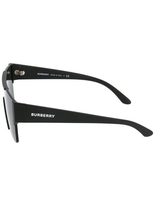 Eyewear Plastic Logo Goggles Sunglasses Black - BURBERRY - BALAAN 4