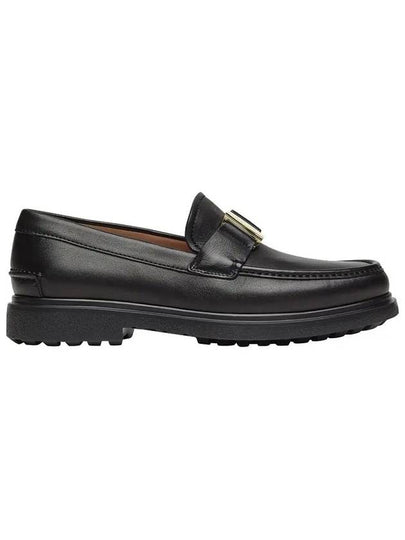 Plano PLANO gold buckle loafers black 0741628 - SALVATORE FERRAGAMO - BALAAN 2