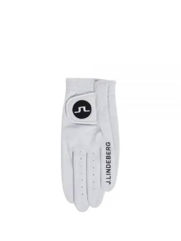 Lawn Leather Golf Gloves White - J.LINDEBERG - BALAAN 2