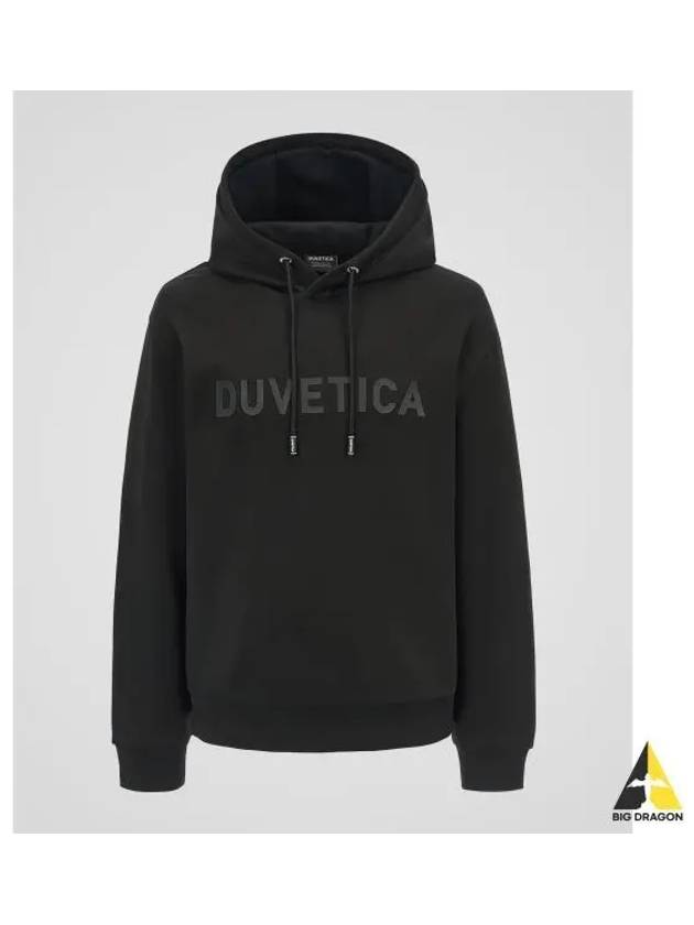 Cavazzo M Hoodie Black Men s Training Top - DUVETICA - BALAAN 1