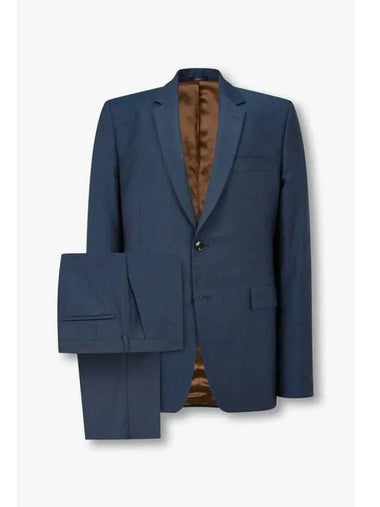 Micro dot pattern wool suit navy - PAUL SMITH - BALAAN 1