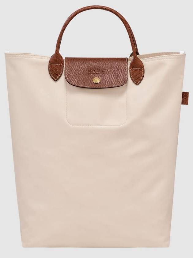 Le Pliage Original Medium Tote Bag Paper Beige Women s - LONGCHAMP - BALAAN 1