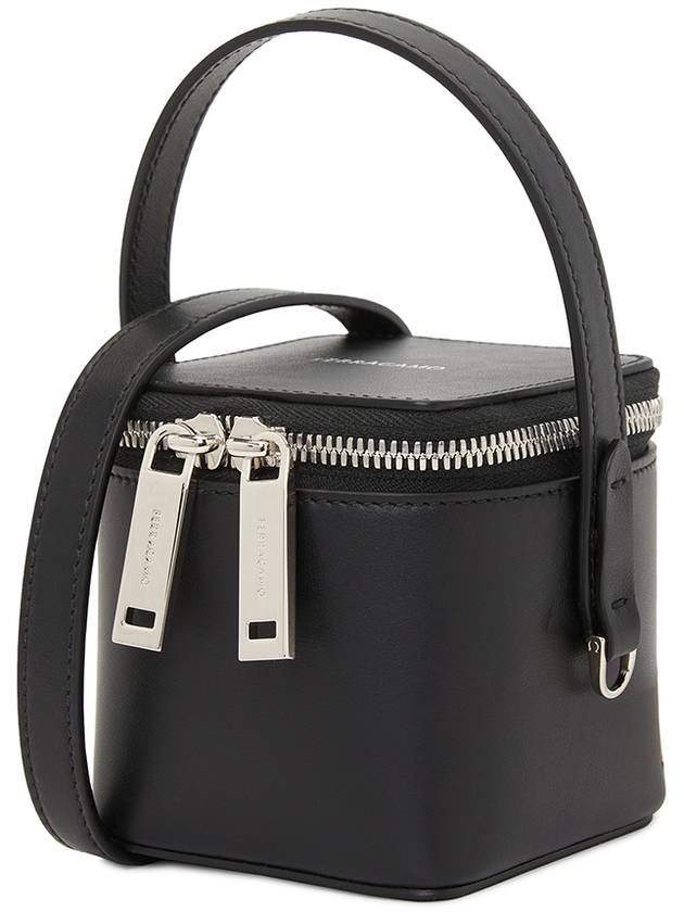 Micro Leather Tote Cross Bag Black - SALVATORE FERRAGAMO - BALAAN 2