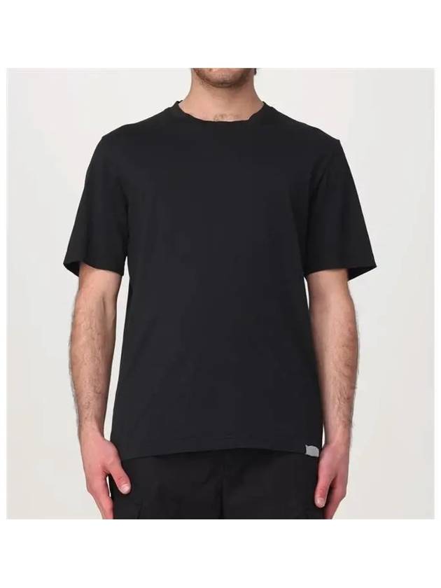 24SS logo patch short sleeve tshirt black - PREMIATA - BALAAN 1