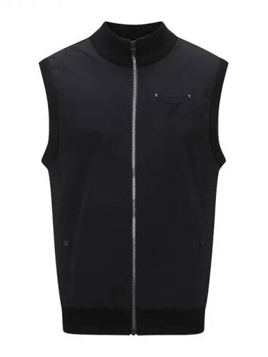 Anew Men s Woven Mix ED Knit Vest BK Domestic Product GQCY24020771877 - ANEWGOLF - BALAAN 1