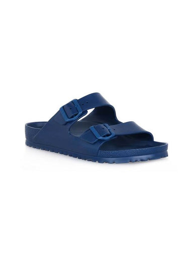 Arizona Slide Sandals Blue - BIRKENSTOCK - BALAAN 1