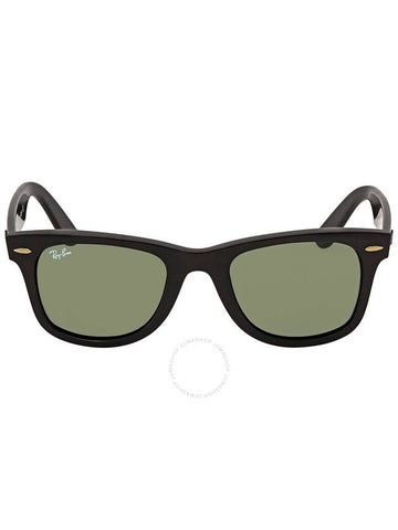 Ray Ban Wayfarer Ease Green Classic G-15 Unisex Sunglasses RB4340 601 50 - RAY-BAN - BALAAN 1