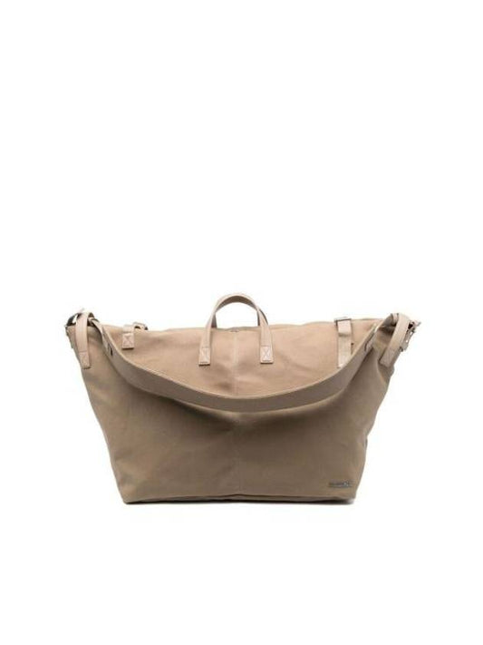 Le Sac A Linge Weekender Cotton Duffel Bag Dark Beige - JACQUEMUS - BALAAN 1