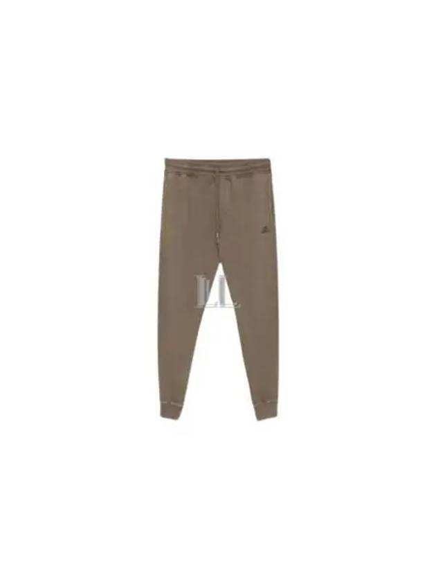 Brushed Emerized Diagonal Fleece Track Pants Brown - CP COMPANY - BALAAN 2