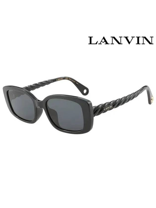 Sunglasses LNV633SLB 001 Square Women - LANVIN - BALAAN 1