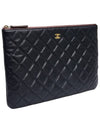 Women s A82545 Caviar Gold COCO Logo Classic Medium Clutch Bag - CHANEL - BALAAN 2