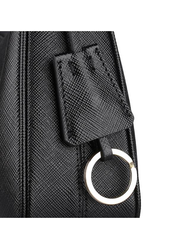 Saffiano Leather Mini Bag Black - PRADA - BALAAN 10