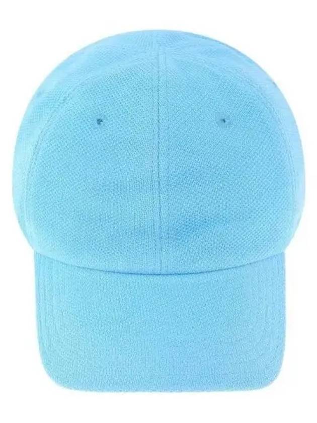 Side logo embroidered sky blue ball cap 270971 - KITON - BALAAN 1