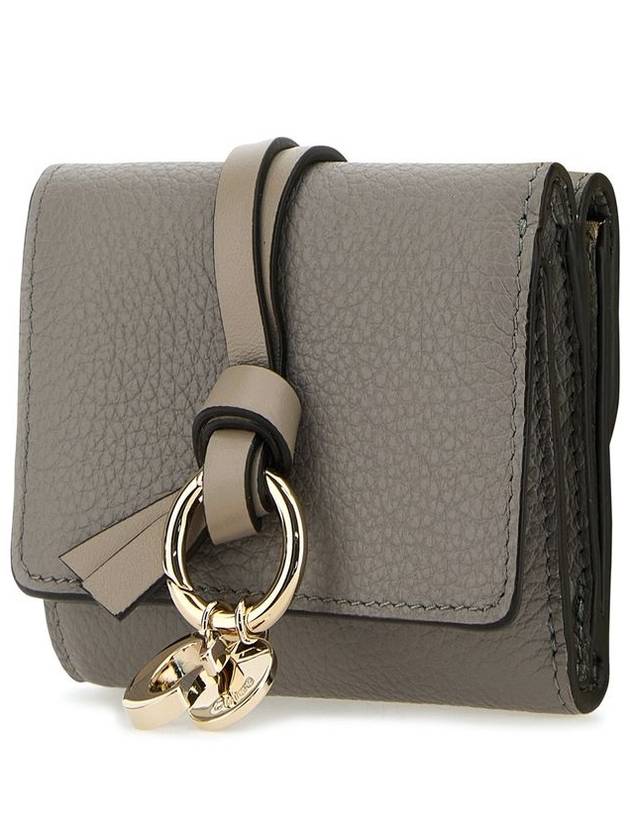 Alphabet Small Half Wallet Grey - CHLOE - BALAAN 3