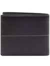 Center Stitch Half Wallet Brown - TOD'S - BALAAN 5