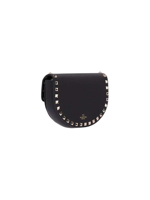 MINI ROCKSTUD SHOULDER BAG IN GARNET CALFSKIN - VALENTINO - BALAAN 2