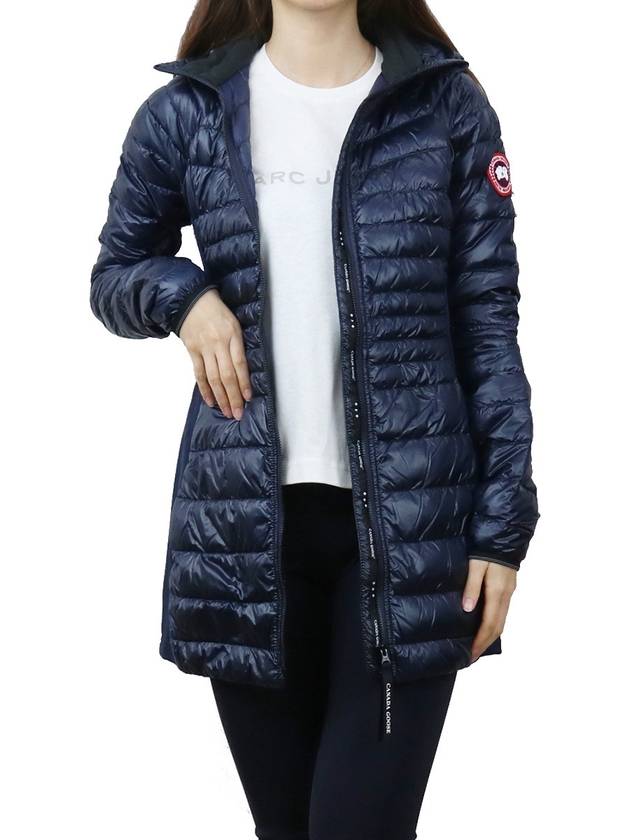 Highbridge Light Tech Hooded Down Padding Atlantic Navy - CANADA GOOSE - BALAAN 3