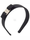 Vara Bow Hairband Black - SALVATORE FERRAGAMO - BALAAN 2