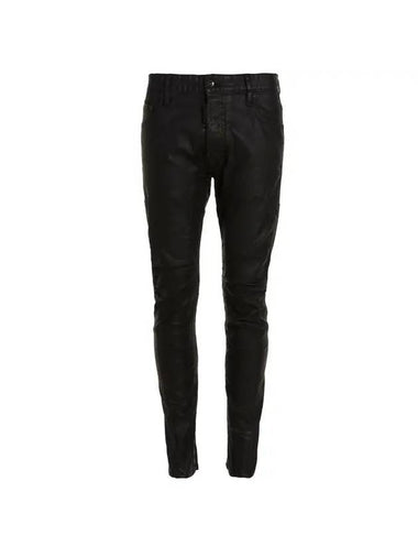 Men's Washed Tidy Biker Fit Skinny Jeans Black - DSQUARED2 - BALAAN 1