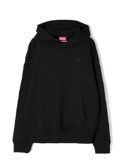 S Macs Megoval D Hoodie Black - DIESEL - BALAAN 2