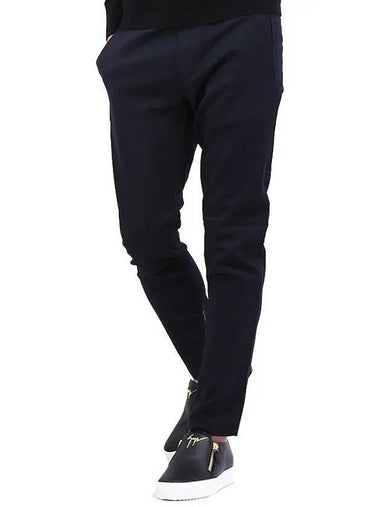 Zipper Biker Straight Pants Black - LANVIN - BALAAN 1