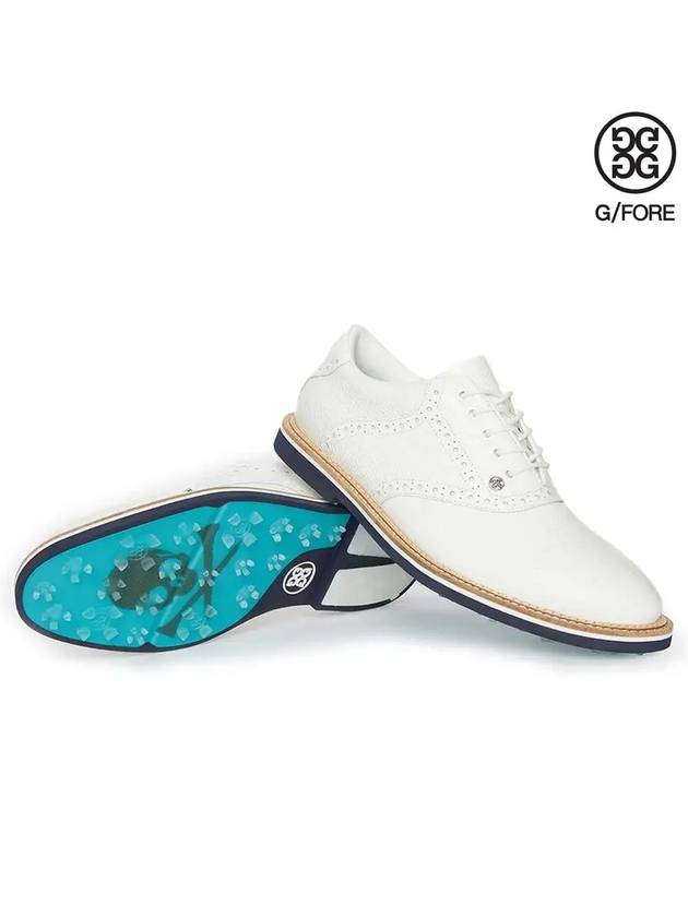 Gallivanter Pebble Leather Saddle Spikeless Snow - G/FORE - BALAAN 2