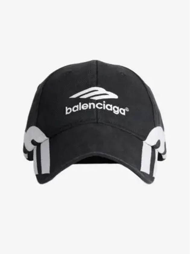 3B Sports Icon Ball Cap Black - BALENCIAGA - BALAAN 2