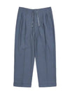 Drawstring wool blend pants gray - MAISON MARGIELA - BALAAN 1