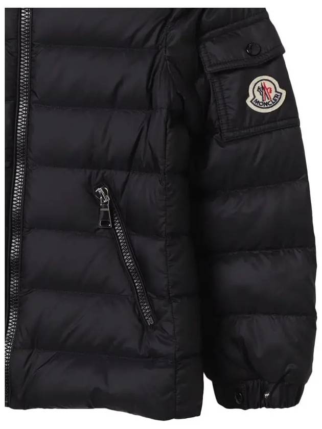 Kids Logo Patch Padding Jacket 1A000 30 595FE 999 - MONCLER - BALAAN 4