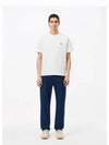 Mid Rise Straight Jeans Blue - LACOSTE - BALAAN 2