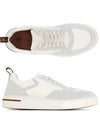 Newport Technical Fabric Walk Sneakers White - LORO PIANA - BALAAN 2