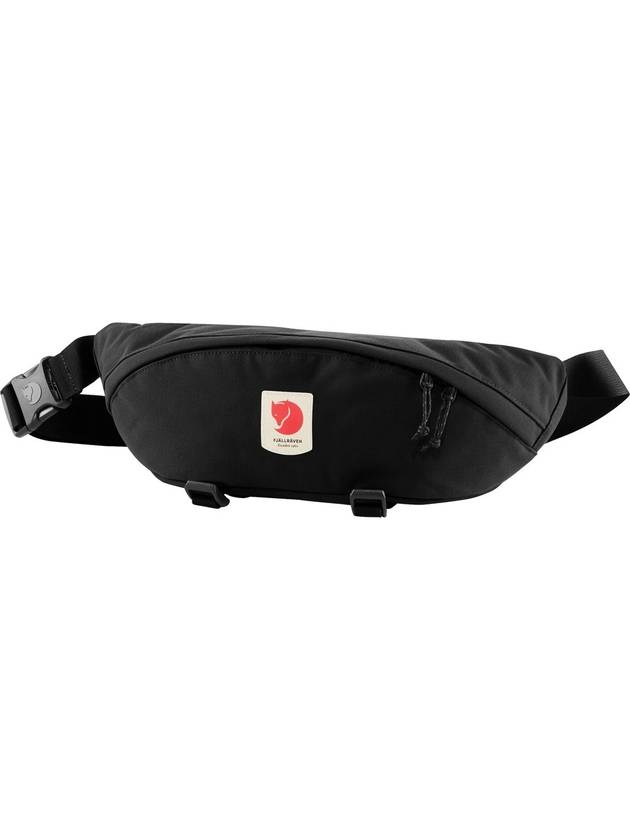 Ulvo Large Belt Bag Black - FJALL RAVEN - BALAAN 1