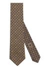 Interlocking GG Pattern Bee Print Tie Beigle - GUCCI - BALAAN 3