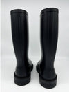 CC Logo Caoutchouc Rain Boots Black - CHANEL - BALAAN 3