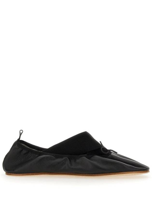 Gianna Leather Ballet Flat Black - REPETTO - BALAAN 2