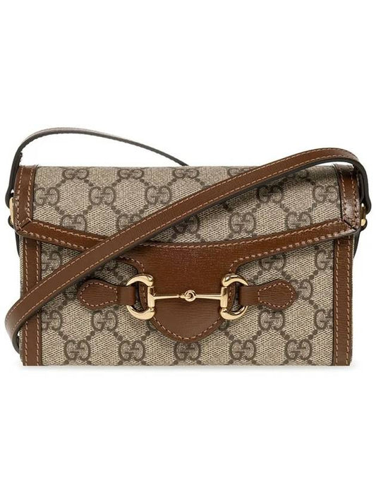 Horsebit 1955 Mini Bag Brown Beige - GUCCI - BALAAN 2