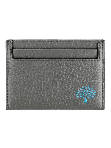 Embossing Card Wallet Grey - MULBERRY - BALAAN 1