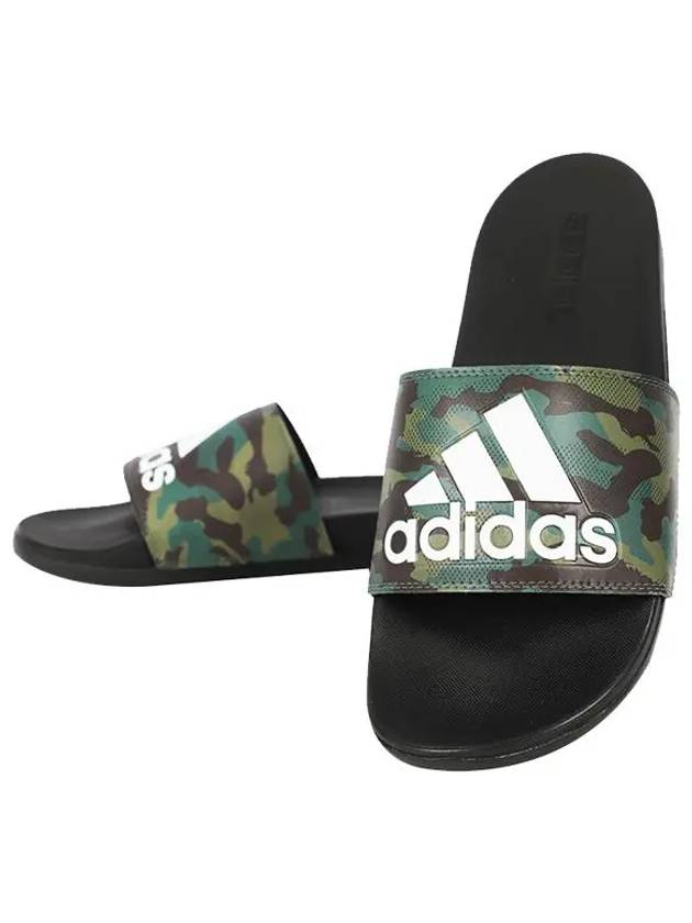 Adilette Comfort Slippers Core Black - ADIDAS - BALAAN 3