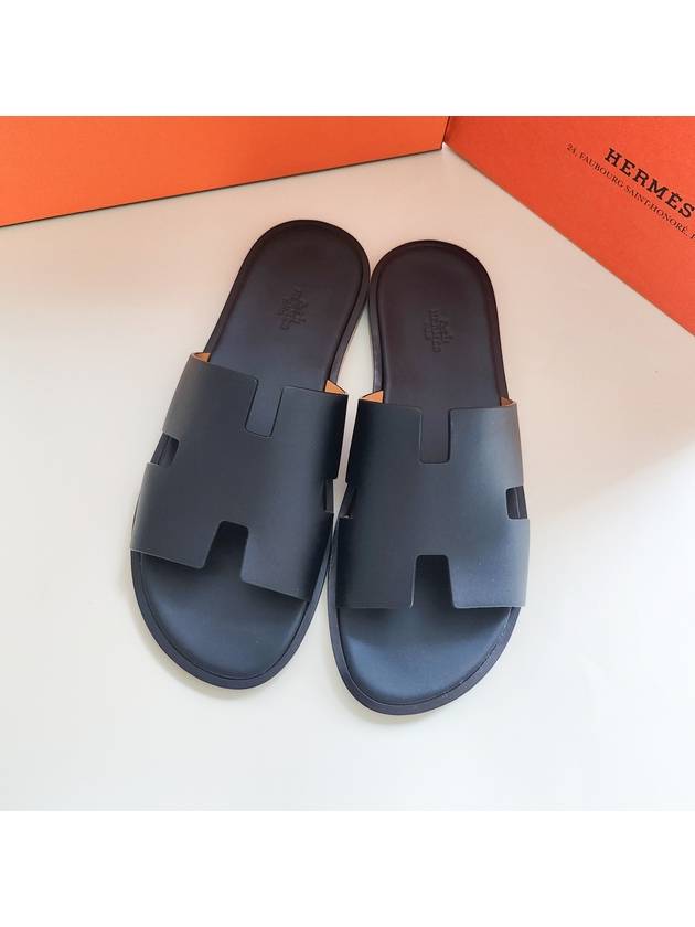 Izmir Sandal Calfskin & Noir - HERMES - BALAAN 3