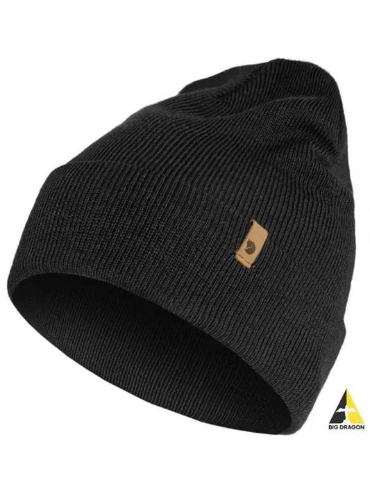 Classic knit hat black 77368550 - FJALL RAVEN - BALAAN 1