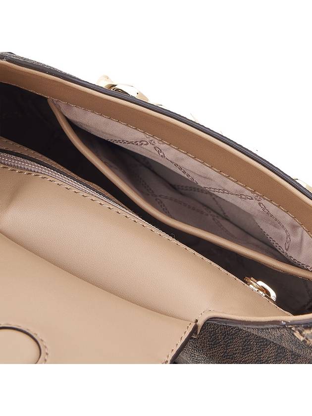 Women's Harley Shoulder Bag Camel - MICHAEL KORS - BALAAN.