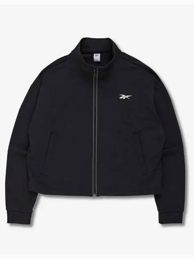 Active brushed training jacket women s black - REEBOK - BALAAN 1