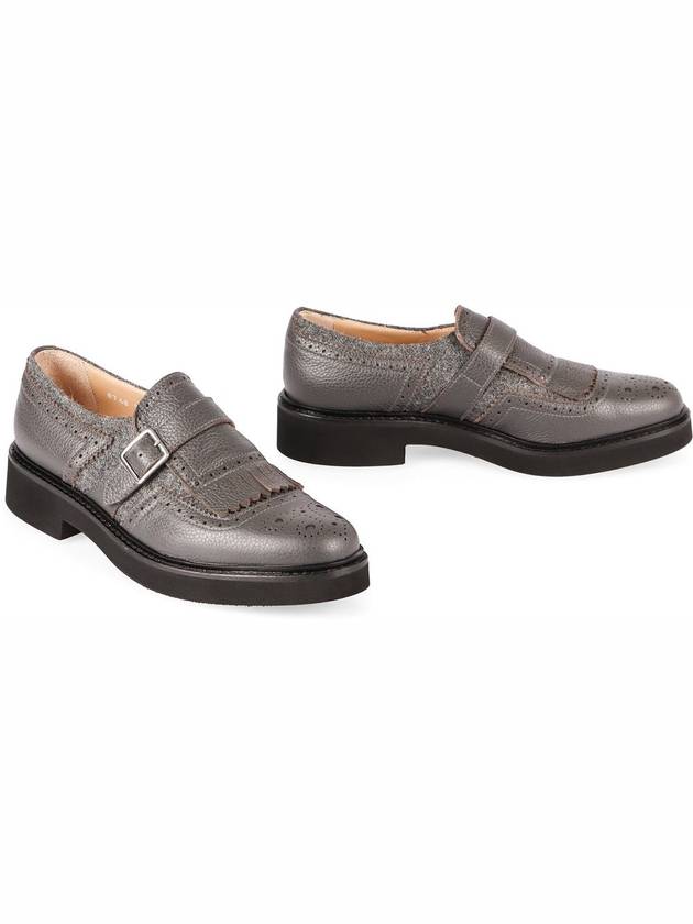 Doucal'S Leather Monk-Strap Shoes - DOUCAL'S - BALAAN 3