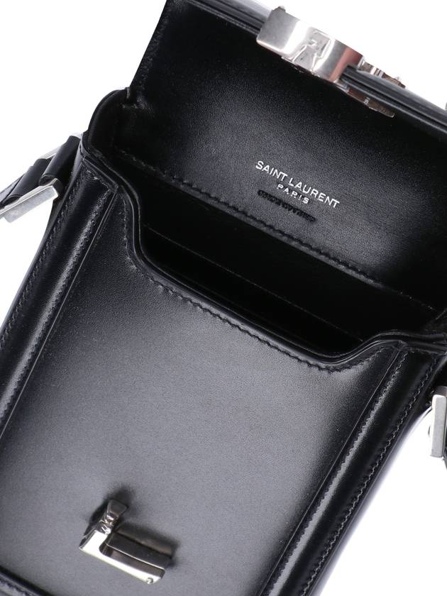 Smooth Leather Solferino Mini Bag Black - SAINT LAURENT - BALAAN 5